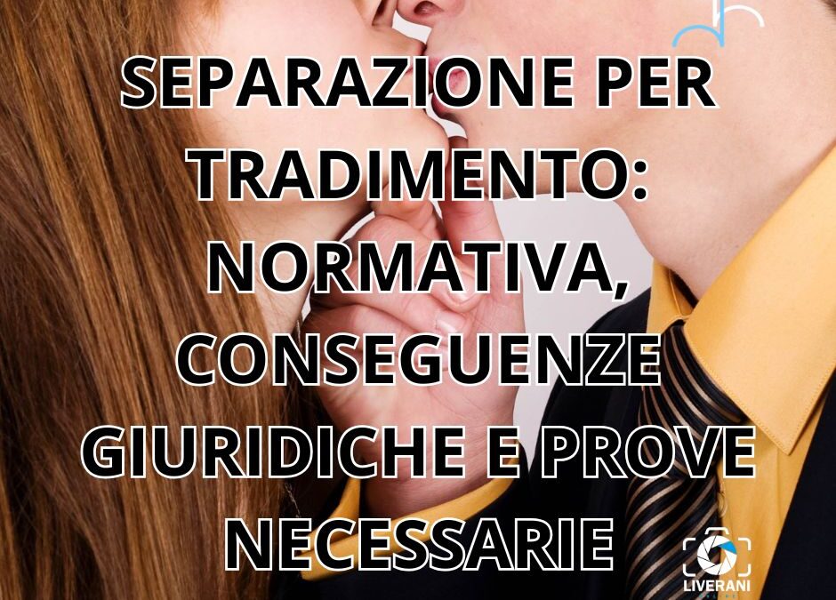 separazione per tradimento