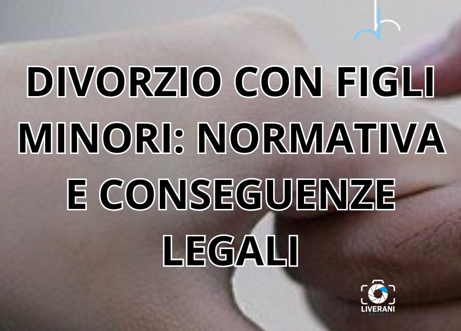 divorzio con figli minori