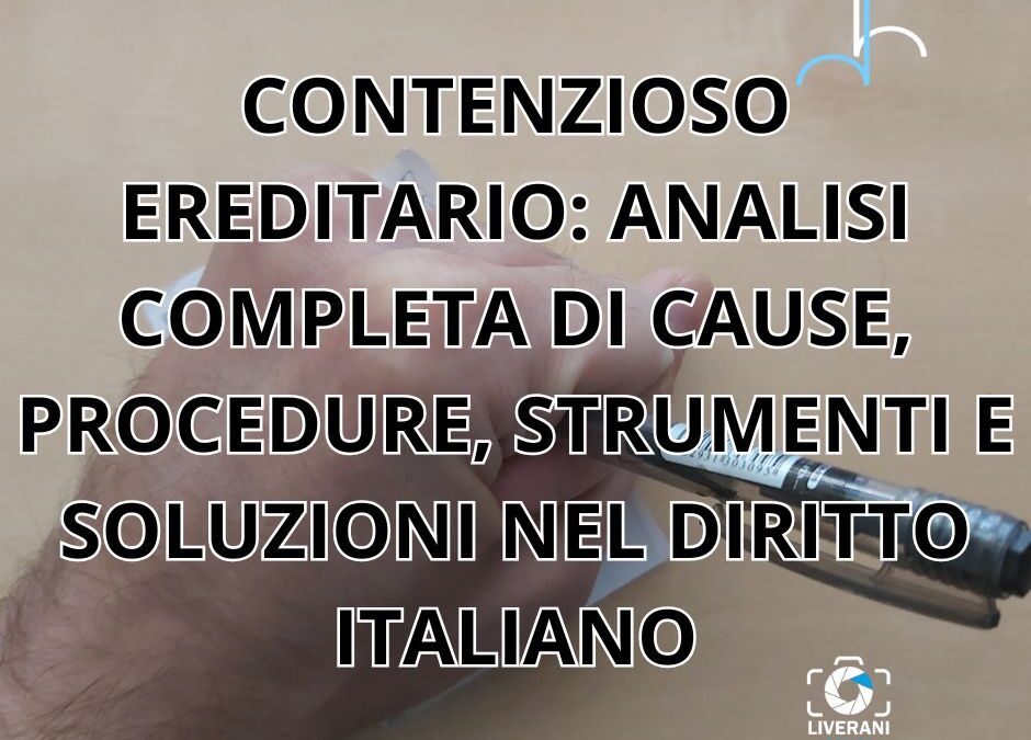 contenzioso ereditario